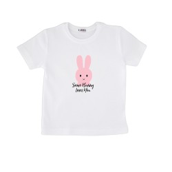 Carra Some Bunny Loves You Pink детска тениска